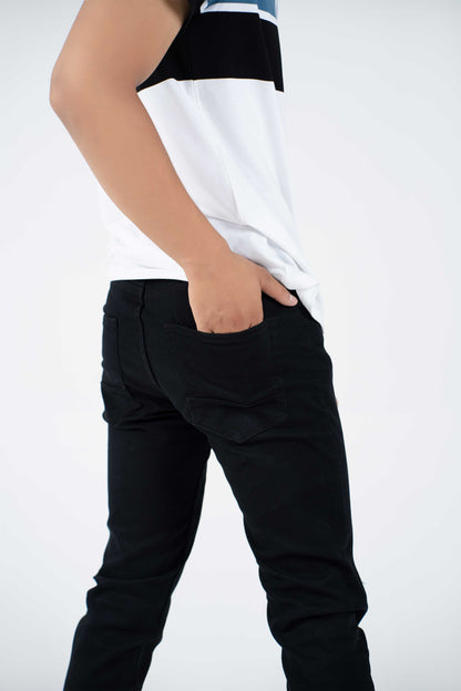 Black Denim Pant